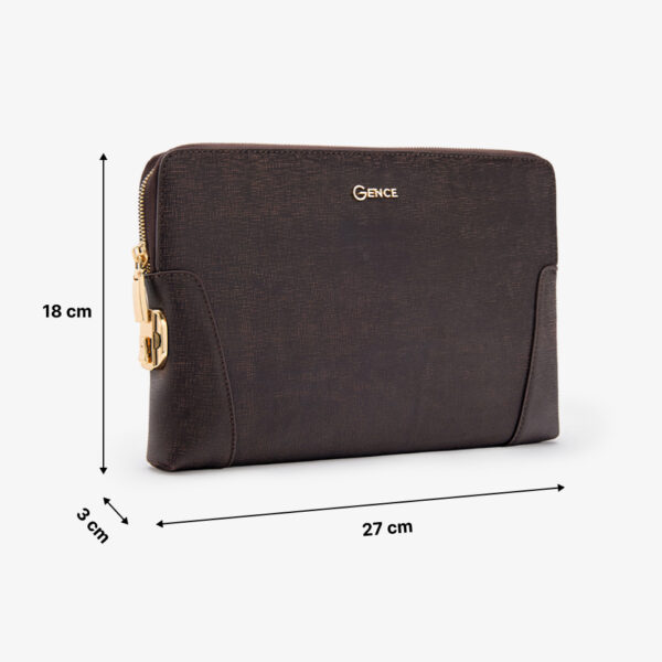clutch cầm tay nam da bò sanffiano chà nậu ck11-33