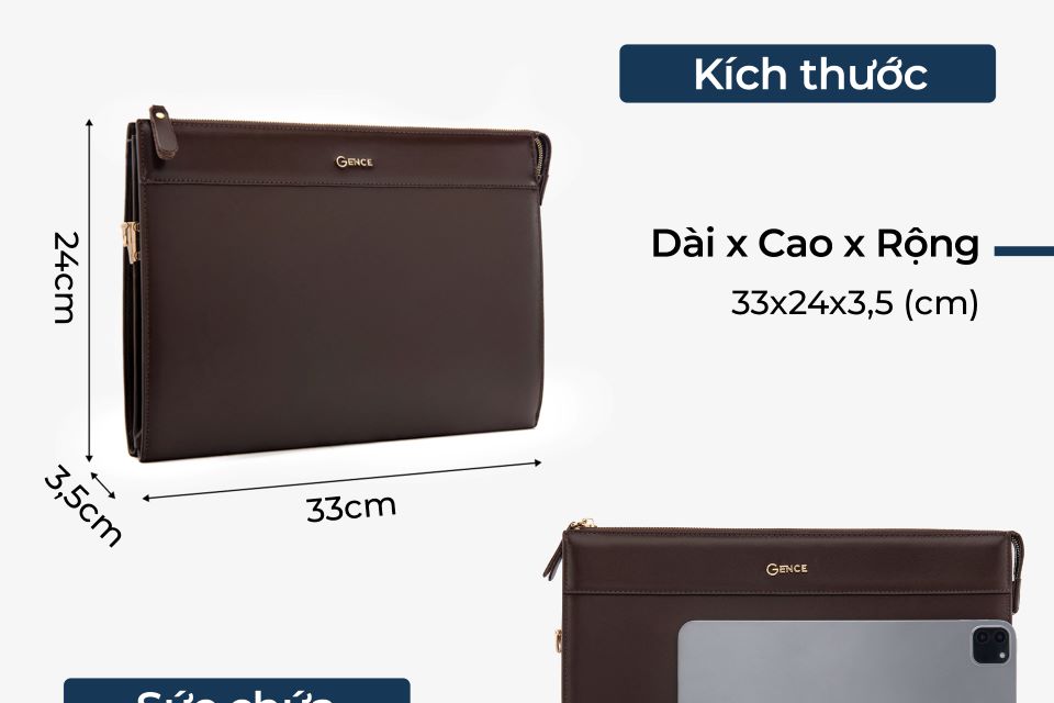 clutch dung tai lieu a4 da bo nappa cl05-28