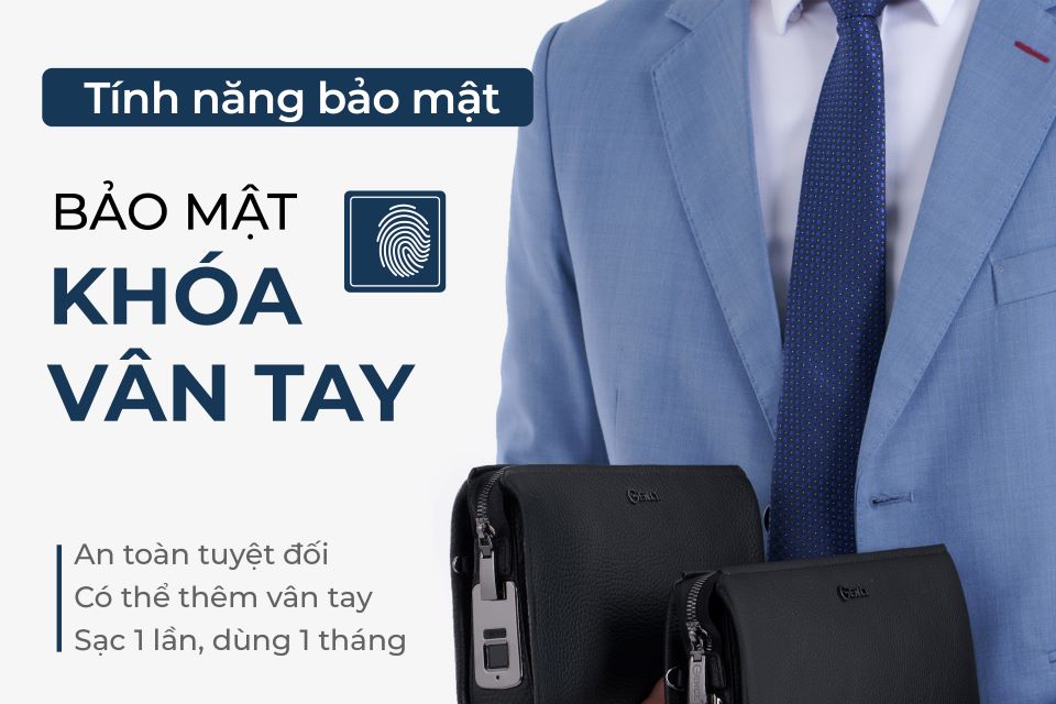 clutch cam tay nam da bo khoa van tay rb06-5
