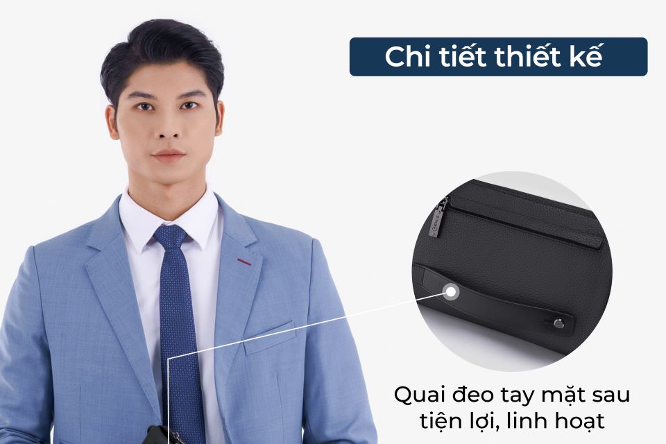clutch cam tay nam da bo khoa van tay rb06-8