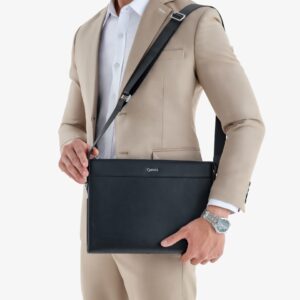clutch dung tai lieu a4 da bo nappa cl07 mau den-7