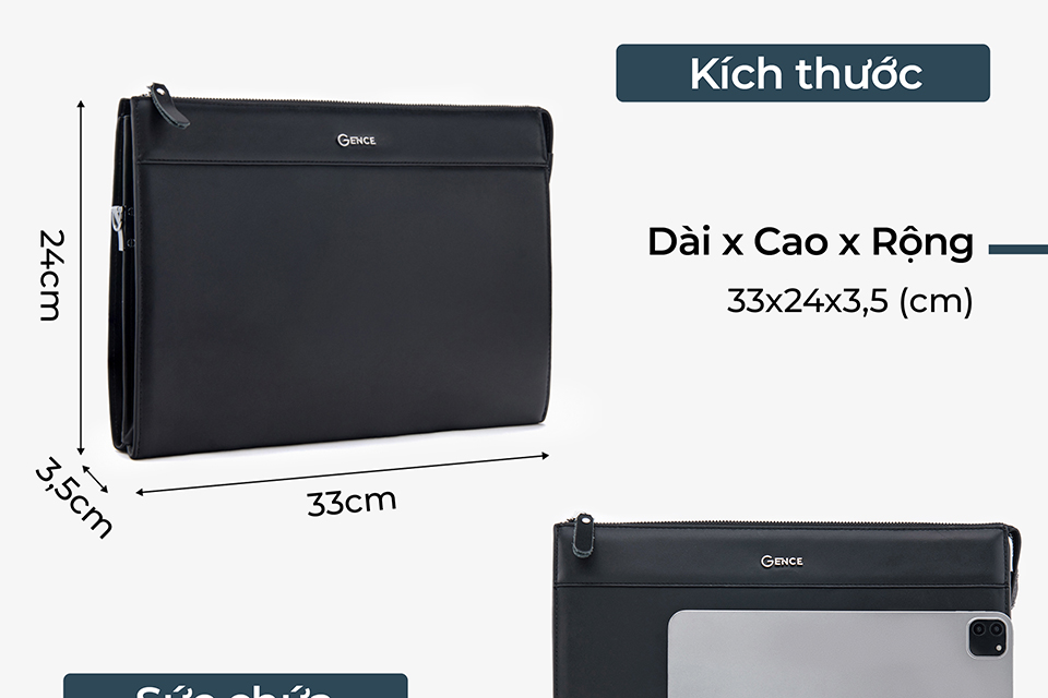 clutch dung tai lieu a4 da bo nappa cl07 mau den-13