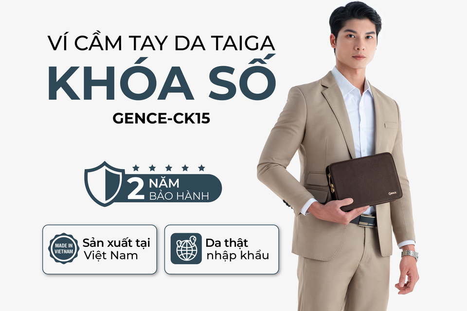 clutch cam tay nam khoa so da bo Taiga ck15-11