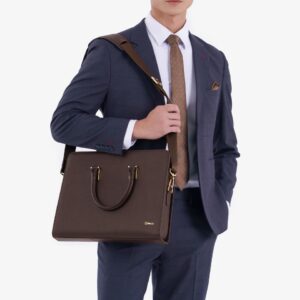 Túi xách nam công sở khóa số Gence da Mill CTS13-29