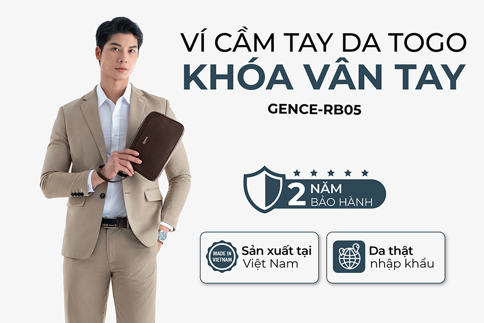 Clutch cam tay nam khoa van tay da bo to go rb05 mau nau-16
