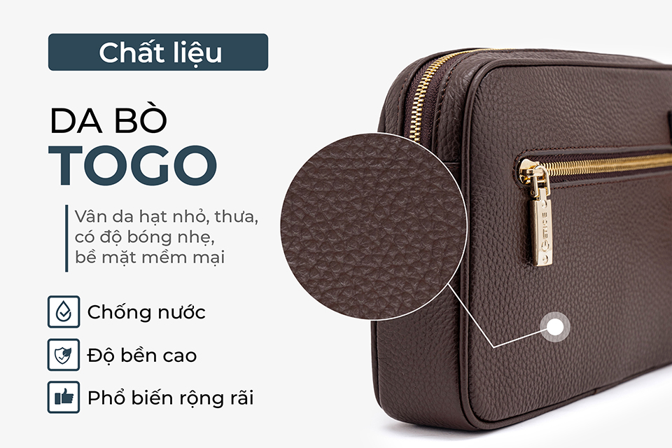 Clutch cam tay nam khoa van tay da bo to go rb05 mau nau-18
