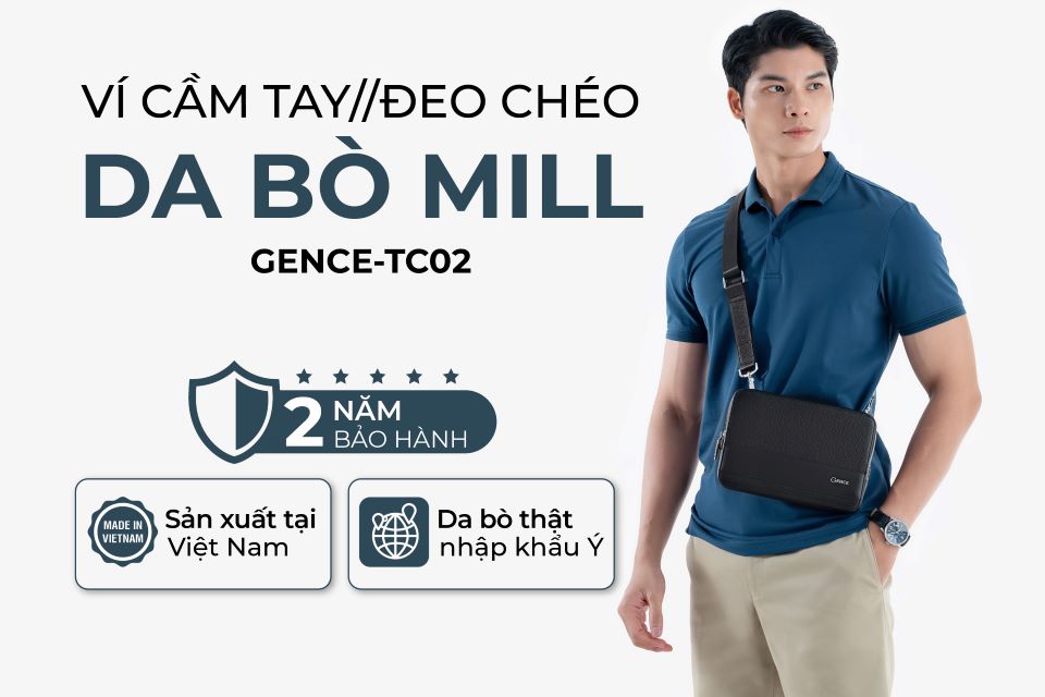 tui cam tay nam gence deo cheo da bo van mill tc01-7